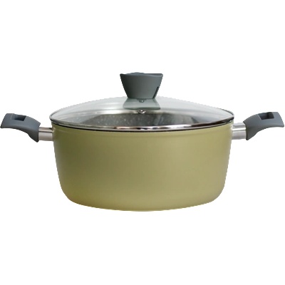 Grammy GRAMMY-GREEN-Тенджера с капак 24cm (QA-24CR-GN) (0183152)