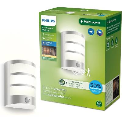 Philips 8720169263772 LED vonkajšie nástenné svietidlo Python | 3,8W integrovaný LED zdroj | 800lm | 2700K