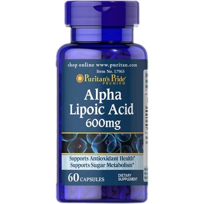 Puritan's Pride Alpha Lipoic Acid 600 mg [60 капсули]