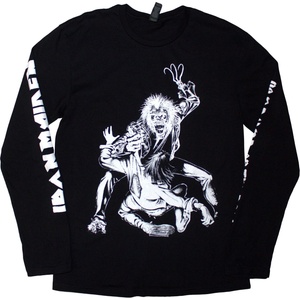 Iron Maiden No Prayer Claw Isolated (Sleeve Print) Black L Риза (IMLST195MB03)
