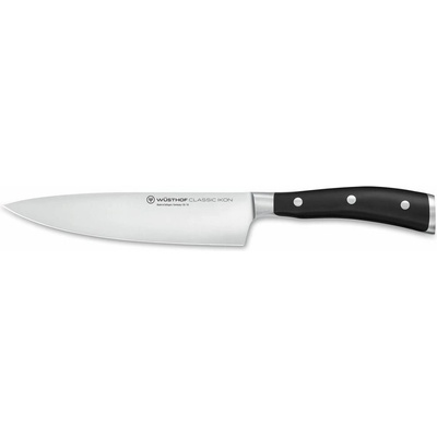 Wüsthof Kuchynský nôž kuchársky Classic IKON čierna GG322 18 cm