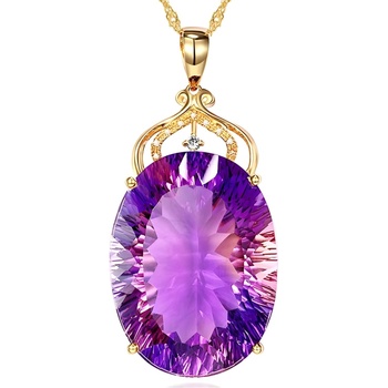 HARAHU Колие fi-32653 - Лилава kp32653 (fi-32653)