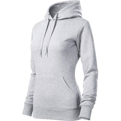Malfini Cape mikina dámská světle šedý melír