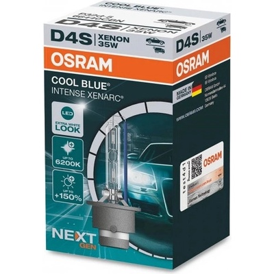 OSRAM Xenonová výbojka XENARC COOL BLUE INTENSE NEXTGEN D4S +150% 35W 66440CBN