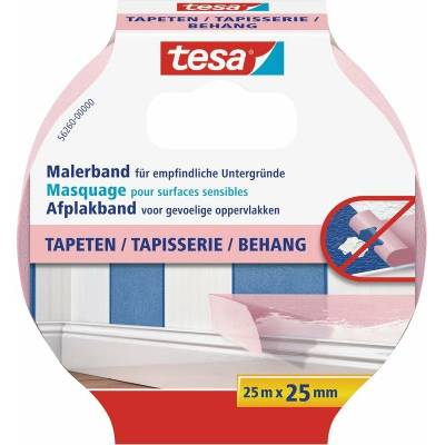 Tesa Precision Sensitive Maskovací páska na citlivé povrchy 25 m x 25 mm růžová 56260-00000-05
