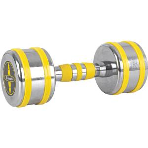inSPORTline Хромиран дъмбел inSPORTline Yellsteel 7 кг (20837)