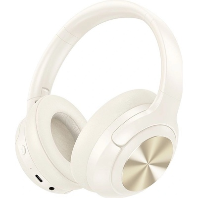 Hoco Wireless Headphones Bluetooth Anc W54 Milky White