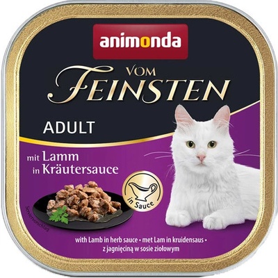 Animonda Vom Feinsten Adult jahňacie v bylinkovej omáčke 100 g