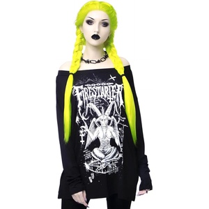 KILLSTAR Дамска блуза с дълъг ръкав KILLSTAR - Firestarter - KSRA002511
