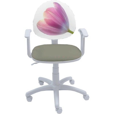 Furnit Детски стол Smart White Flower