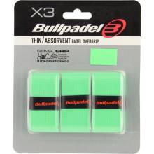 Bullpadel Padel Overgrip GB 1705 3ks Zelený