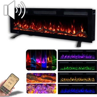 Emotion Flame Elektrický LED krb Monarch 107 s funkciou kúrenia 1800 W
