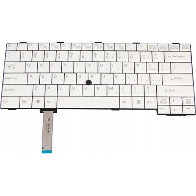 Klávesnice FUJITSU LIFEBOOK E741 E751 / bílá