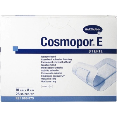 Cosmopor rýchloobväz E sterilný 10 x 8 cm 25 ks