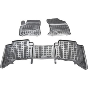 Гумени стелки за TOYOTA Hilux (2015+) - Двойна кабина - тип леген