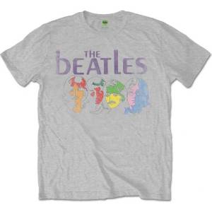 The Beatles White Album Back (Back Print) Grey L Риза (BEATTEE387MG03)