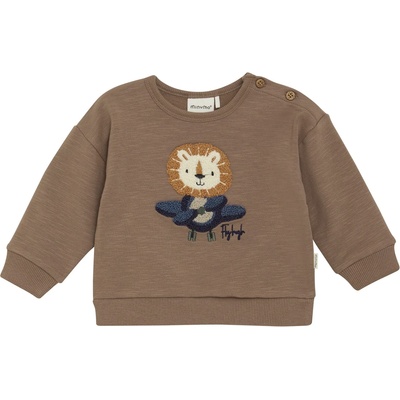 Minymo Детска блуза с дълъг ръкав Minymo Kid's Sweatshirt L/S No. 114016 Jumper - Caribou - размер 62 (EU) (704-5692-0112)