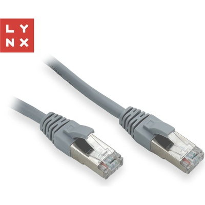 Lynx CS LX-FTP5E-020-GREY FTP patch Cat5e PVC CCA 2m šedý