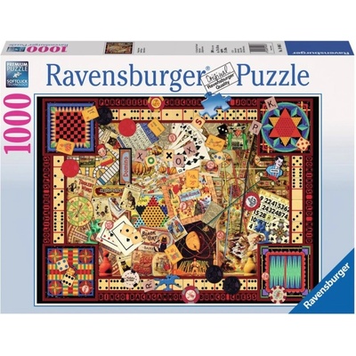 Ravensburger Klasické hry Vintage Games 1000 dílků