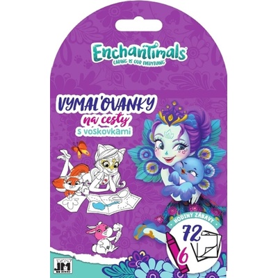 Vymaľovanky na cesty Enchantimals