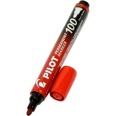 PILOT Marker 100 červená