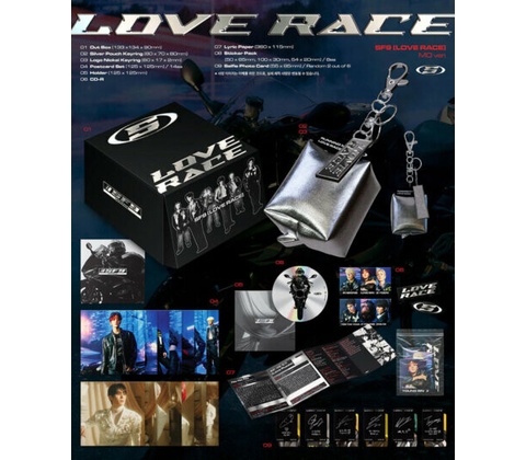 SF9 Love Race MD Version CD