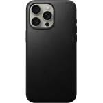 Nomad Magsafe Калъф от Естествена Кожа за iPhone 15 Pro Max, Nomad Modern Leather Case, Черен (NM01618485)