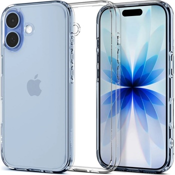Spigen Удароустойчив калъф Spigen Ultra Hybrid за iPhone 17, прозрачен (ACS10376)