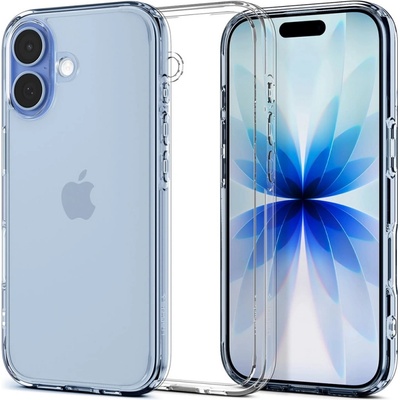 Spigen Удароустойчив калъф Spigen Ultra Hybrid за iPhone 17, прозрачен (ACS10376)