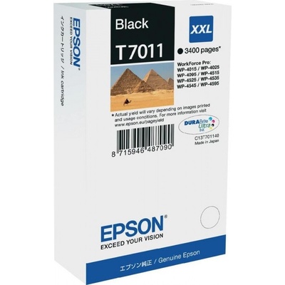 Epson Оригинален мастилен картридж Epson Black T7011 за WP4000|4500 "C13T70114010" (RAPO) (C13T70114010)