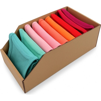 KARTON PAK Úložné boxy na oblečení, organizéry do skříně EKO KARTON 20 x 47 cm