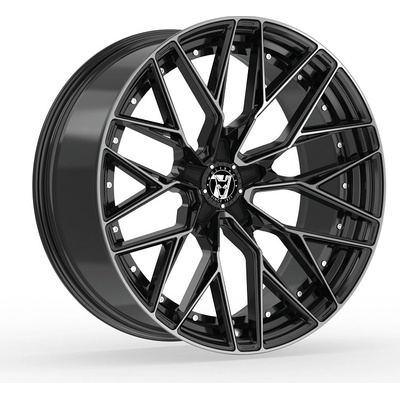 WOLFRACE Wolfsburg GTR 8,5x20 5x115 ET40 gloss raven black polished