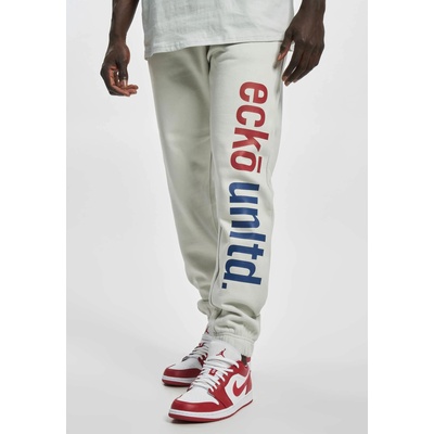 ECKO UNLTD. Мъжко долнище в светлосив цвят Ecko Unltd GrandeUB-ECKOSP1064-00111 - Светлосив, размер 4XL