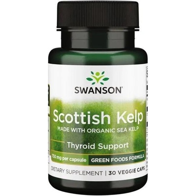 Swanson Scottish Kelp 750 mg 30 kapslí