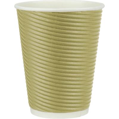 Horecano HORECANO-Чаша хартиена Ø8.7xh11cm 420ml 25бр БЕЖОВА ЛУКС (232189-1) (HC-981796) (01981796)