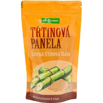 BIO NEBIO Sušená třtinová šťáva Panela BIO 300 g