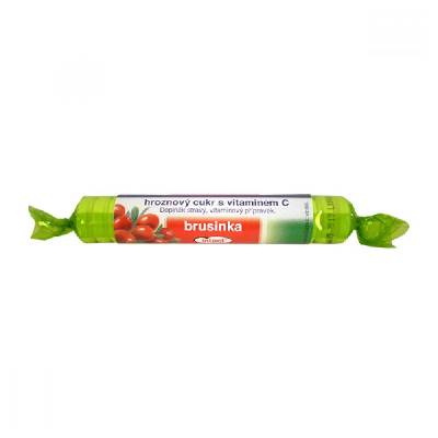Intact rolička hroznový cukt s vit.C Brusinka 40g