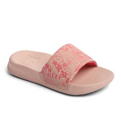 Kids One Slide slides - Pink (Flower Field)