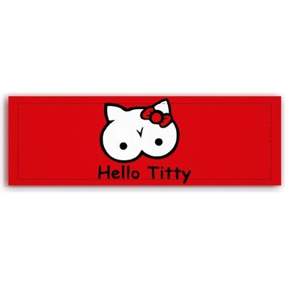 Fotoobraz 150x55 cm panorama Hello titty