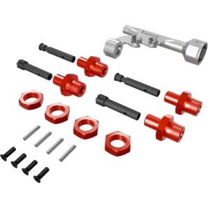 Arrma Комплект за преобразуване Arrma Hex 17mm за резбови оси Offset +10mm