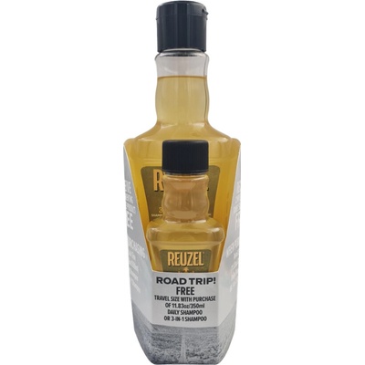Reuzel Road Trip 2025 To Go 3 in 1 Tea Tree Shampoo 350 ml + 100 ml