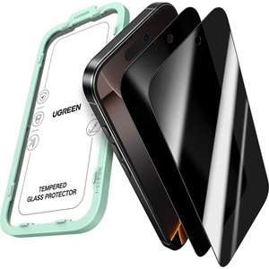 UGREEN iPhone Air UGREEN SP1154 защитно стъкло за екран 2бр. , антирефлекторно, 9H + рамка, TRANSFER 95606 (95606)