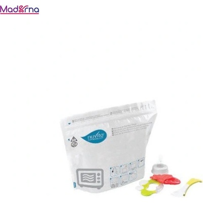 Nuvita Sterilization bags sterilizačné vrecúška do mikrovlnnej rúry 5 ks