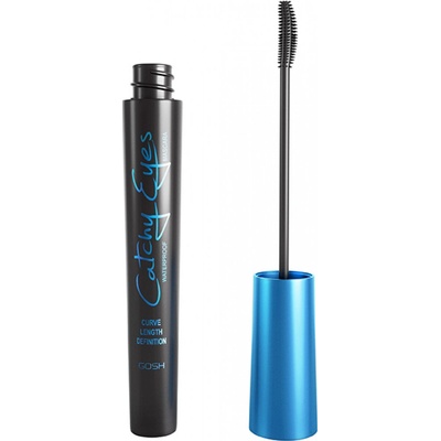 Gosh Catchy Eyes voděodolná řasenka pro prodloužení řas 001 Black 10 ml