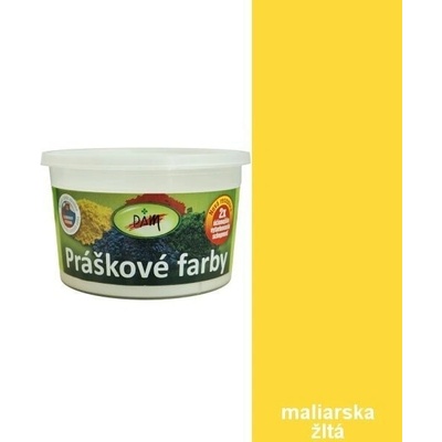 PAM Tónovacia prášková farba maliarska žltá univerzálna,0,25kg