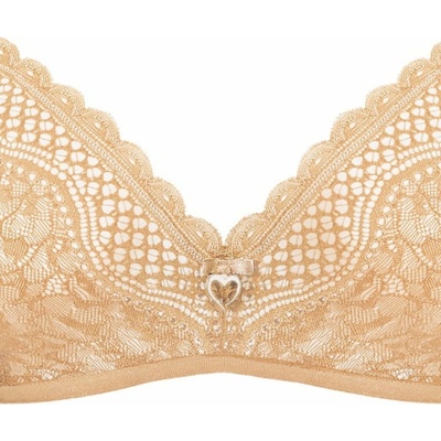 Nipplex Clarisa Push-up podprsenka bez kostice béžová