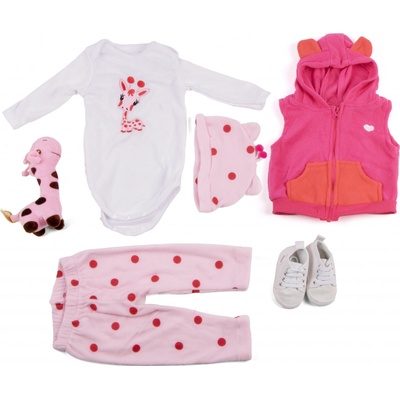 REBORN SET OBLEČENIA S HRAČKOU SPORT 1