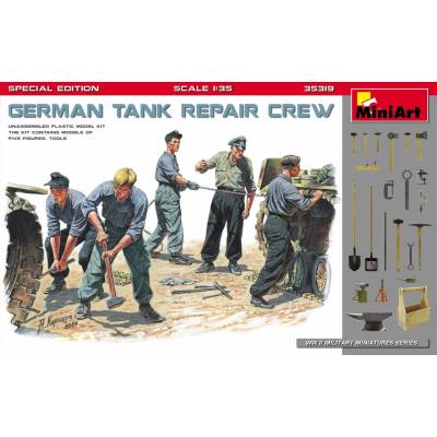 Miniart German Tank Repair Crew. Special Edition 1:35