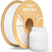 Elegoo PLA MATTE-1.75mm-1KG-Cardboard Spool-Matte White