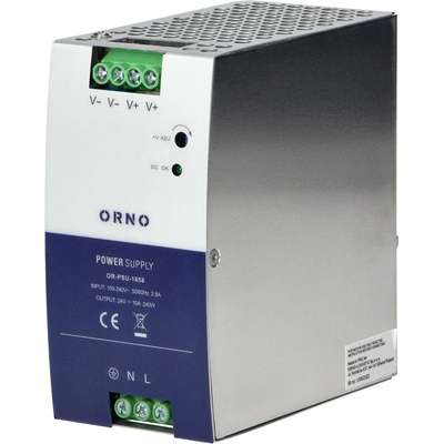 ORNO 24V Napájecí zdroj na DIN lištu DC, 10A, 240W